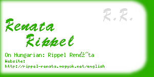 renata rippel business card